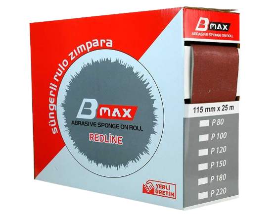 BMAX SÜNGER ZIMPARA P150 KUM 25 MT